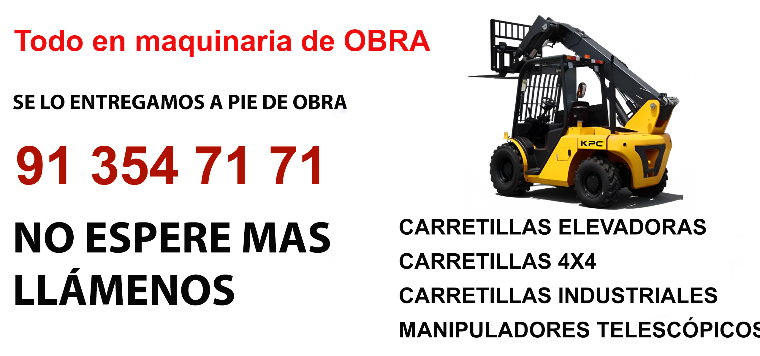 Alquiler Carretillas Elevadoras  Usera